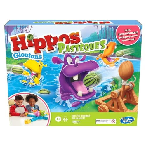 Hasbro E9707101 Wassermelone Hippos Spiel für Kinder ab 4 Jahren