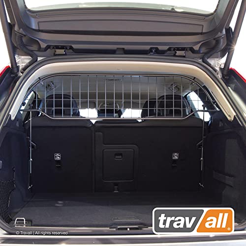 Travall Guard Hundegitter Kompatibel Mit Volvo XC60 (Ab 2017) TDG1566 - Maßgeschneidertes Trenngitter in Original Qualität