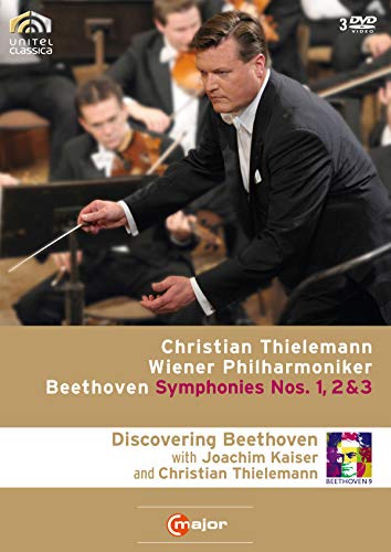BEETHOVEN Sinfonien 1, 2 & 3 Christian THIELEMANN (+ 170 min. Doku mit Joachim Kaiser) 3 DVD
