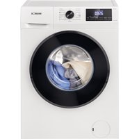 Bomann® Waschmaschine 7kg mit max. 1400 U/min und Endzweitvorwahl - effizienter, leiser und langlebiger Invertermotor, Waschmaschine mit 15 Waschprogrammen, Washing Machine mit Dampffunktion - WA 7174