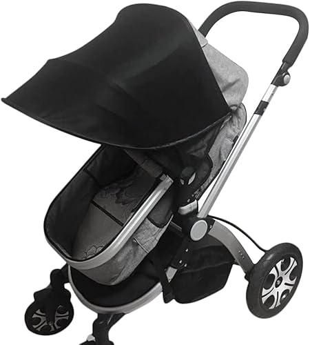 Baby Kinderwagen Kinderwagen Sonnenschutz Abdeckung Kinderwagen Baldachin Abdeckung Sonnenschutz Baby Kinderwagen Sonnensegel Universal Buggy Sonnenschutz Kinderwagen Autositz Sonnenschutz Haube Verstellbarer Kinderwagen UV-Schutz Abdeckung