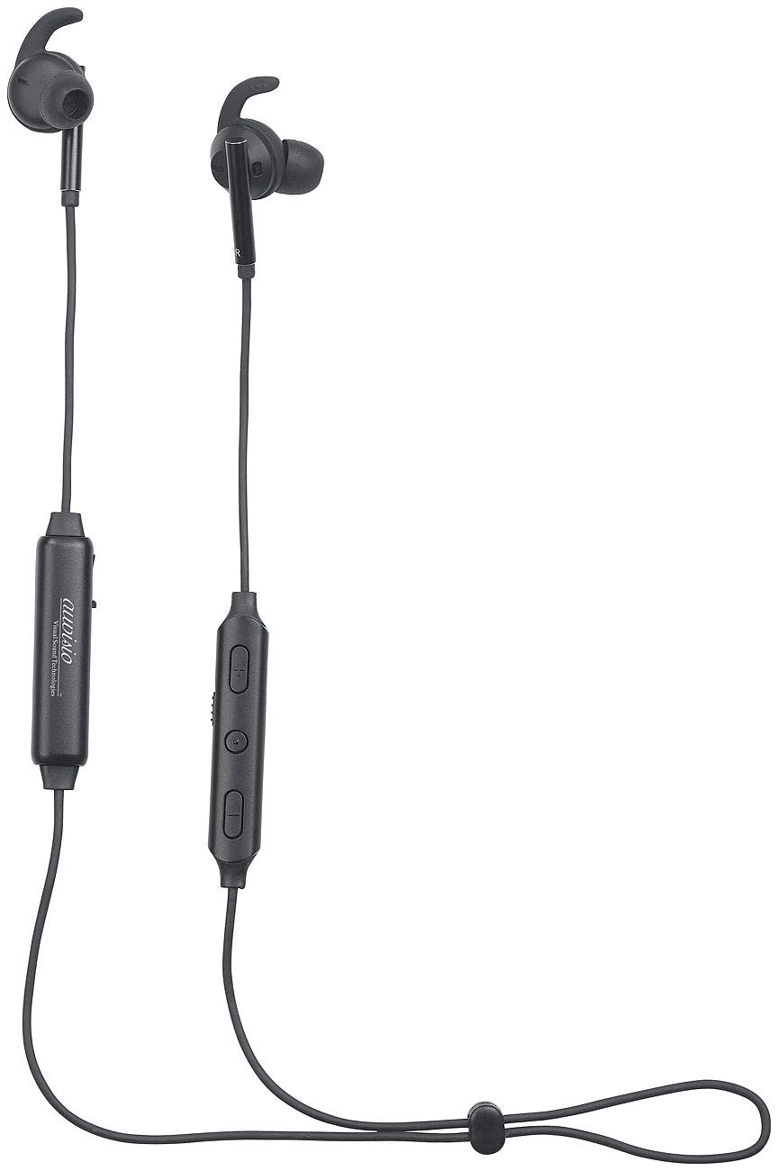 auvisio Ohrhörer, Bluetooth: ANC Stereo-In-Ear-Headset, Bluetooth aptX, Geräusch-Unterdrückung 25dB (BT Kopfhörer, Aptx Kopfhörer, Freisprecheinrichtung)