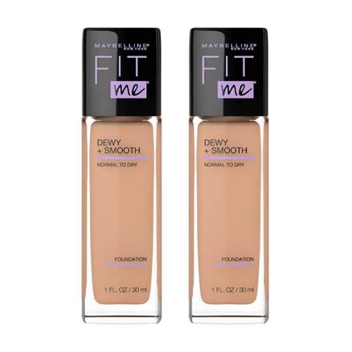 3 x Maybelline Fit Me Dewy + Smooth Foundation 30ml - 235 Pure Beige