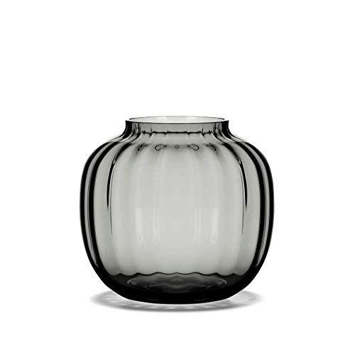 Holmegaard Vase 18.8x19x17.1 Fumo