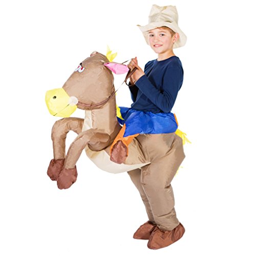 Bodysocks® Aufblasbares Cowboy Kostüm für Kinder