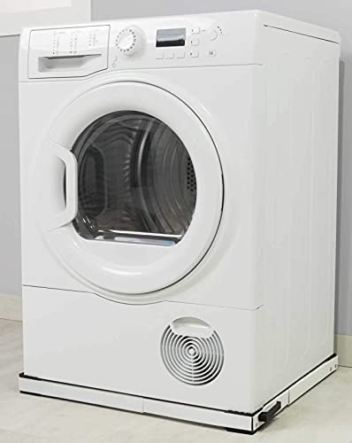 Roller Transportroller für Waschmaschine Trockner 37-62 cm bis 150 kg Weiß