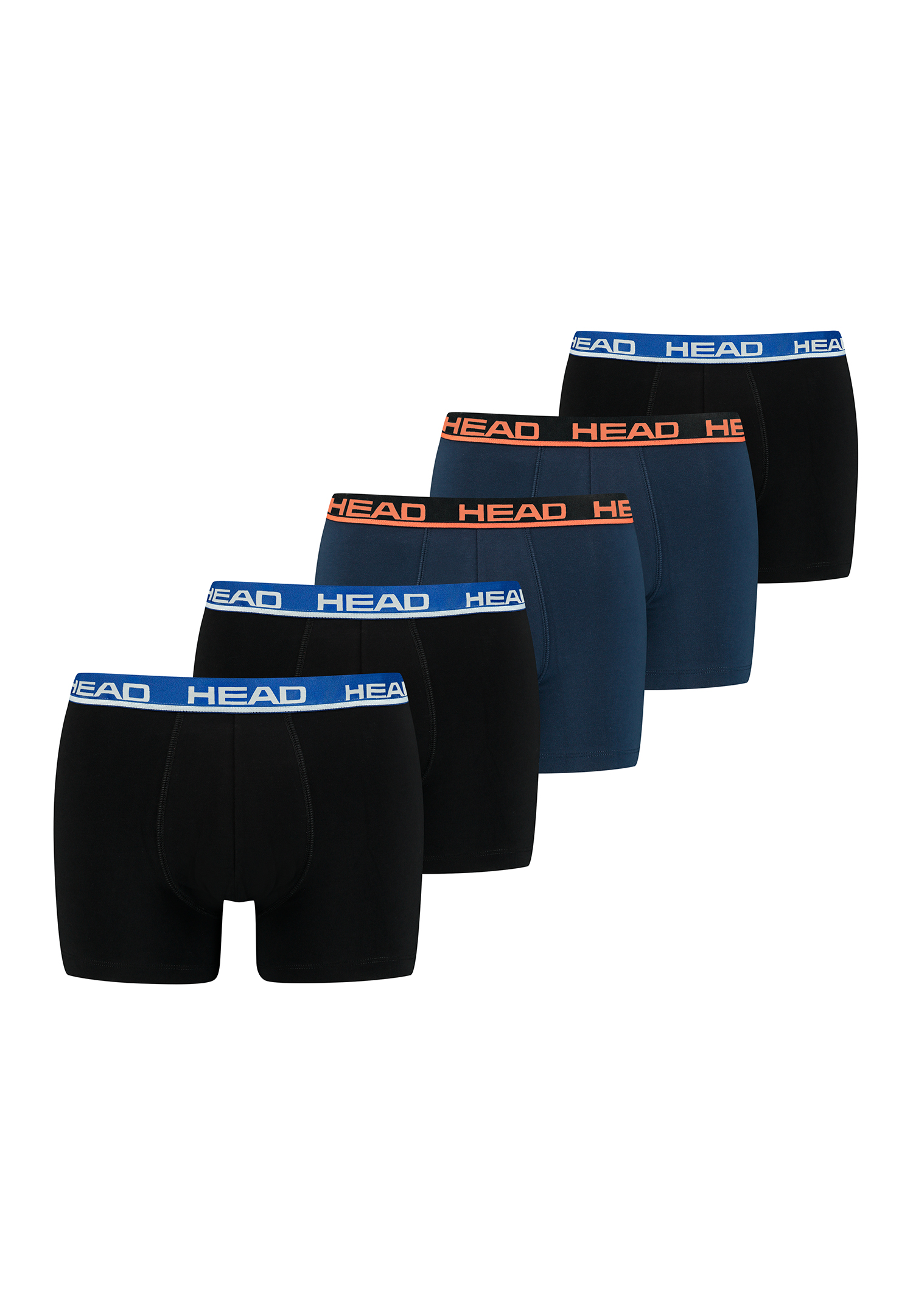 HEAD Herren Men&#039;s Basic Boxers Boxer Shorts 5 er Pack