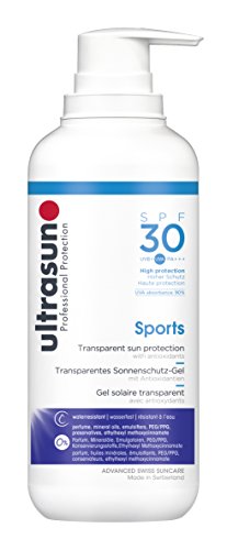 Ultrasun Sportgel LSF30, transparent, 400 ml