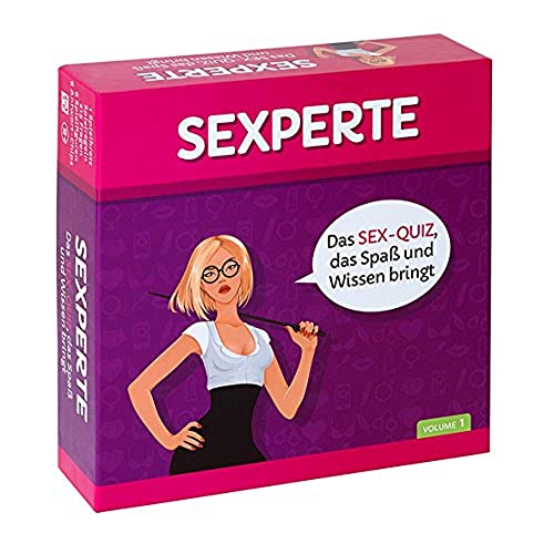 Tease & Please Sexpert (DE) - Party Spiele Erwachsene, um alles über Sex zu Lernen - Gesellschaftsspiele für Erwachsene mit einem provokanten Quiz über Sexualität und Liebe
