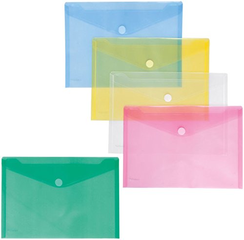 FolderSys PP-Umschlag 10er Set (A4, Mehrfarbig, 50 Umschläge)