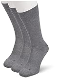 FALKE Herren Functional Socken London 3er Pack, Größe:39-42;Farbe:Light Grey Melange (3390)