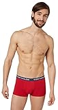 TOM TAILOR Boxer Briefs, Herren Boxershorts, 3er Pack (L / (6), Navy/rot/grau)