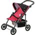 Puppenbuggy Liba - NICI Theodor Carbon schwarz/pink