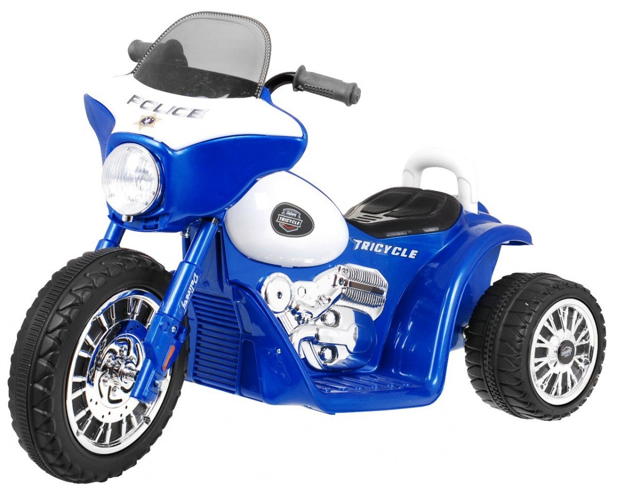 Elektromotorrad für Kinder Elektrisch Ride On Kinderfahrzeug Elektroauto Motorrad - Chopper - Blau