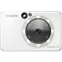 Canon Zoemini S2 - Digitalkamera - Kompaktkamera mit Fotosofortdrucker - 8.0 MPix - NFC, Bluetooth - Pearl White