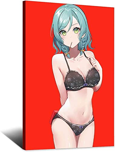 Poster Artworks 60x80cm Kein Rahmen Anime Hot Girl Poster Sexy＆schöne Familie Schlafzimmer Dekorative Poster Geschenk Wandmalerei Poster