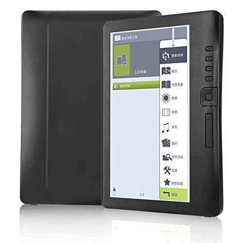 E-Book-Reader, 7-Zoll-480P-2100-mAh-E-Book-Reader mit großem Akku und elektronischem Buch, Digital Book Read für XP für Win 7/10 für Vista für Linux(8G RAM)