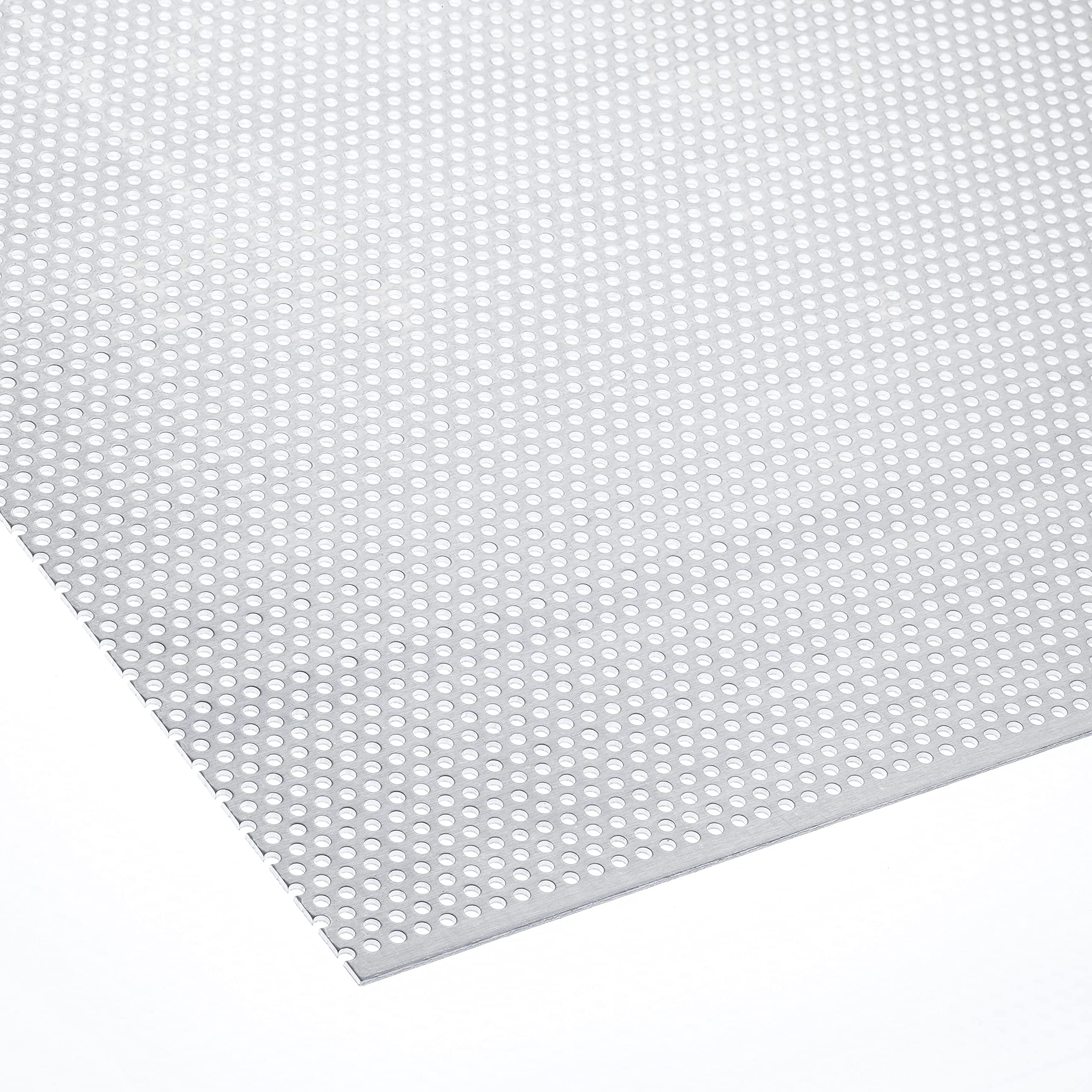 Lochblech Aluminium RV5-8 Alu 1 mm dick Blech Zuschnitt nach Wunschmaß (1000 mm x 550 mm)