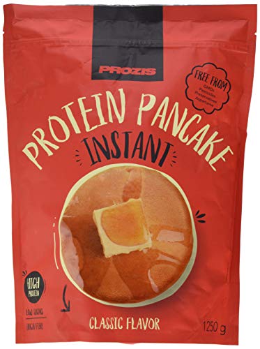 Prozis Instant-Protein-Pfannkuchen 1250 g - Pfannkuchen Teig-Mix, wenig Zucker, mit extra Protein, ballaststoffreich - Klassisch - 1250 g