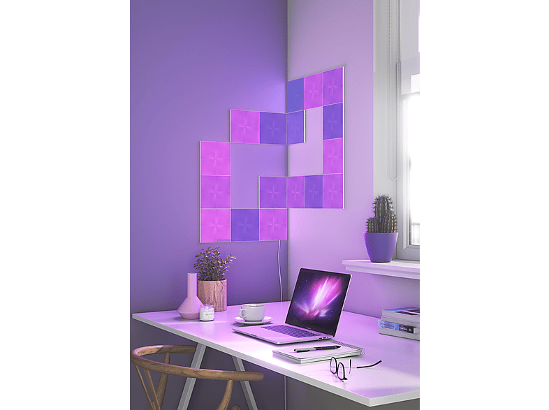 NANOLEAF Canvas Erweiterungspaket Leuchtmittel Mehrfarbig 2