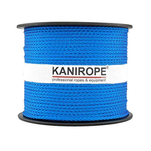 Kanirope® PP Seil Polypropylenseil MULTIBRAID 2mm 100m geflochten Farbe Blau (0912)