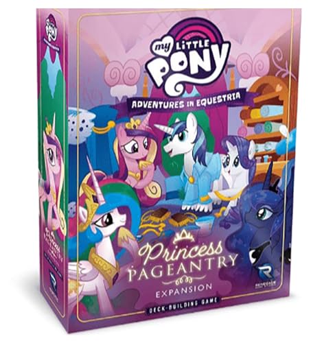 My Little Pony: Abenteuer in Equestria Deckbauspiel – Prinzessinnen-Erweiterung – ab 14 Jahren, 1-4 Spieler, 45-90 Min