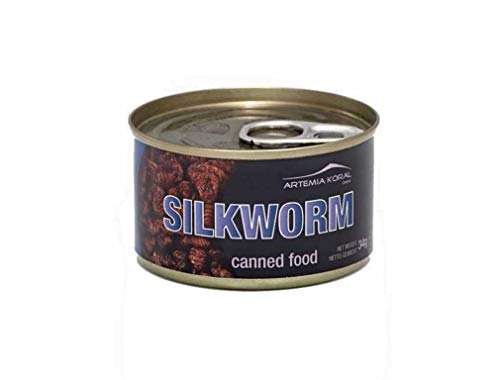 ZooMenu Artemia Konservierte Seidenraupen Canned Silkworm 34 g Dose 15160 24-TLG.Set