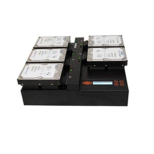 Systor 1-4 Festplattenlaufwerk Flachbett/Solid State Drive (HDD/SSD) Kopierstation (150MB/sec)