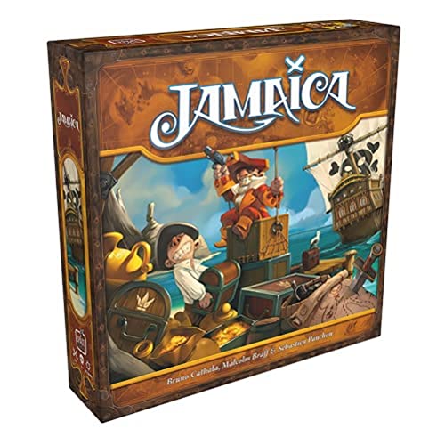 Asmodee Jamaica (Auflage 2021), Familienspiel, Strategiespiel, Deutsch