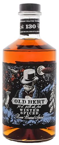 Albert Michler I Old Bert Winter Spiced I 700 ml I 40% Volume I Brauner Rum aus Jamaica