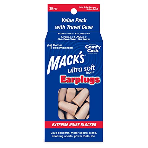 Mack's Ultra Ohrstöpsel Beige beige 30 Pairs