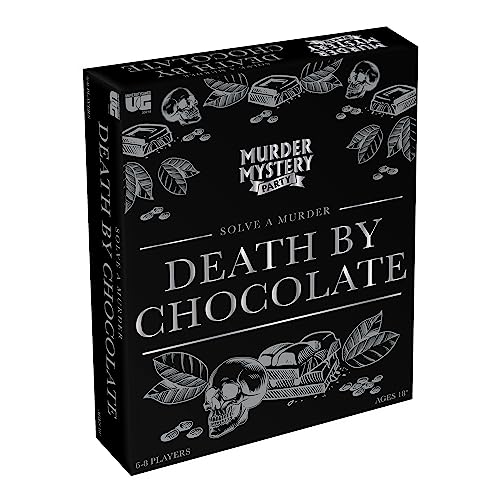 University Games Death by Chocolate Murder Mystery Partyspiel