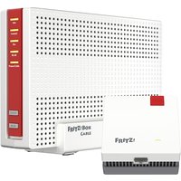 AVM FRITZ!Box 6690 Cable WLAN Router -ax Modem inkl. FRITZ!Repeater 1200 AX