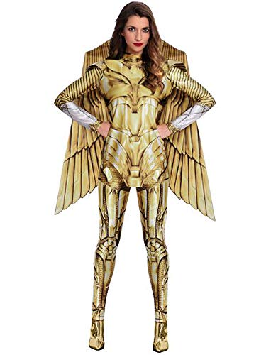 amscan Neu Adult Ladies Wonder Woman Gold Hero Kostüm (UK Kleid Größe: 16-18)…