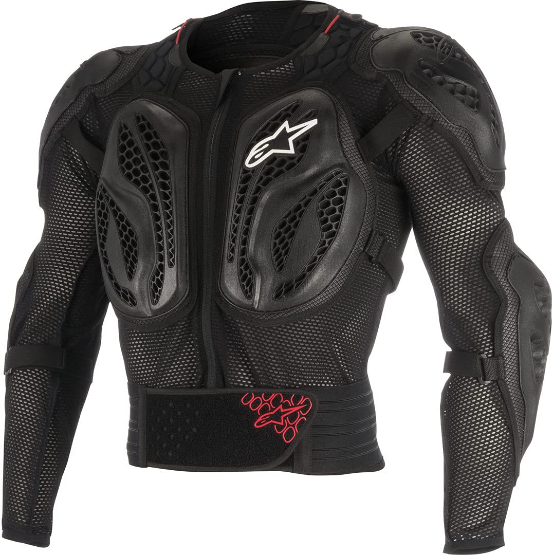 Alpinestars Herren Bionic Action Motorrad berzug, Schwarz/Weiß, M-L EU