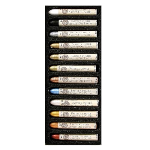 Sennelier Künstler Öl-Pastells - Set of 12 x Iridescent