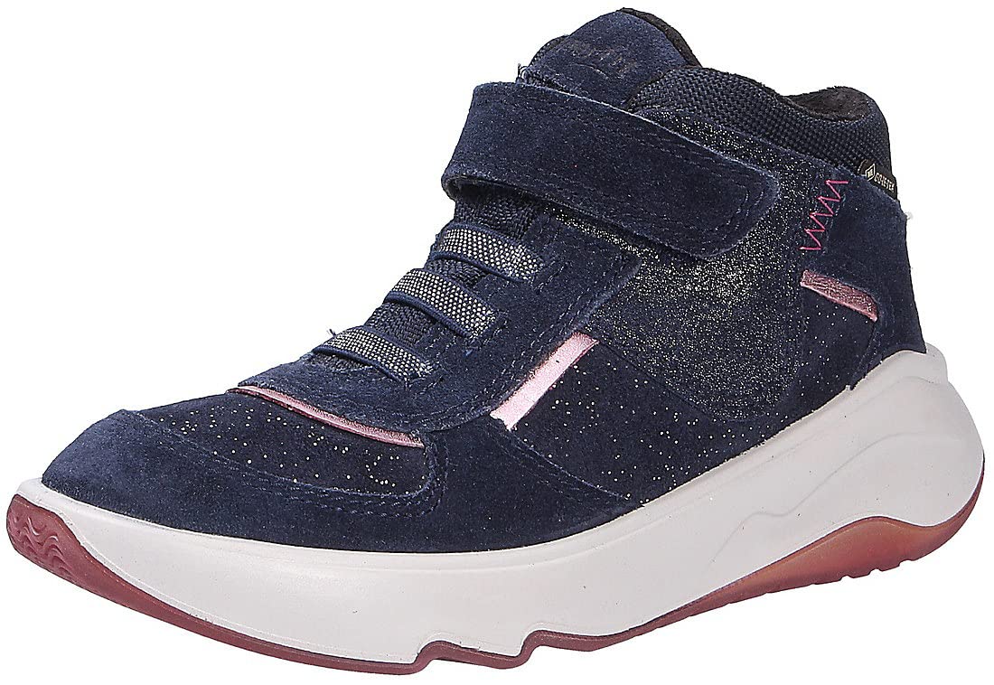 Superfit Mädchen Melody Lightly Lined Gore-tex Sneaker, Blau 8000, 35 EU