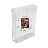 Ruitroliker 10pcs Clear Box Sleeve for SNES N64 Games Cartridge Box