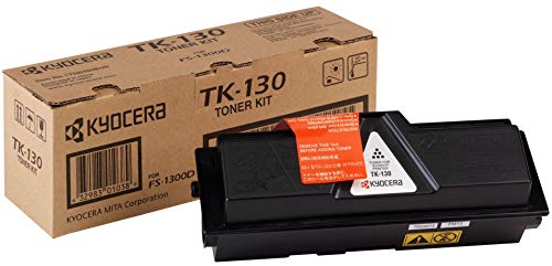 Kyocera TK-130 Original Toner-Kartusche Schwarz 1T02HS0EU0. Kompatibel für FS-1028MFP, FS-1128MFP, FS-1300D, FS-1350DN. 7.200 Seiten