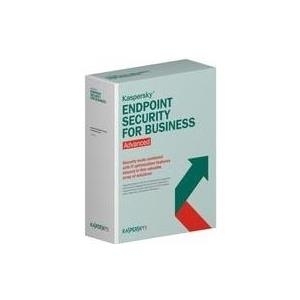 Kaspersky Endpoint Security for Business - Advanced - Abonnement-Lizenz (1 Jahr) - 1 Knoten - Volumen - Stufe M (15-19) - Win - Europa (KL4867XAMFS)