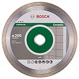 Bosch Accessories Bosch Professional Diamanttrennscheibe Best für Ceramic, 200 x 25,40 x 2,2 x 10 mm, 2608602636