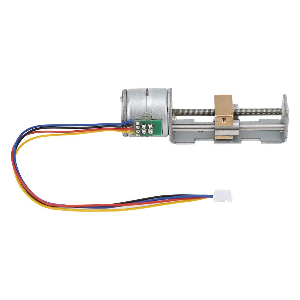 Schrittmotor, 20 mm Mini-Linear-Leitspindelmutter-Schieber 2-phasig 4-Draht, für kleine Diy-Schieber, Projekte, Messgeräte, Laserdrucker.