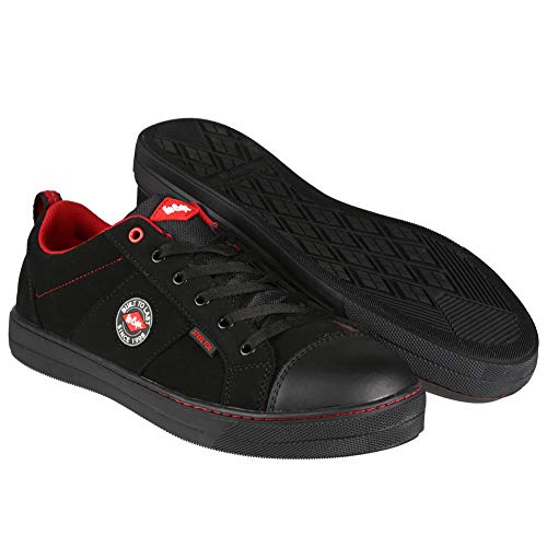 Lee Cooper Workwear LCSHOE054 Unisex-Erwachsene Sicherheitsschuhe, Schwarz, 38 EU