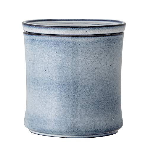 Bloomingville Dose mit Deckel Sandrine, blau, Keramik