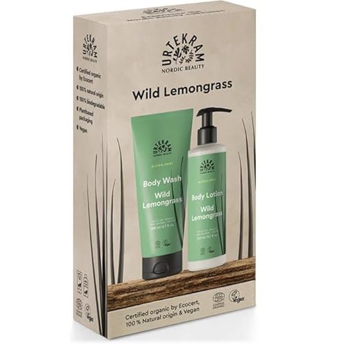URTEKRAM: Wild Lemongrass - Geschenkset Körperpflege