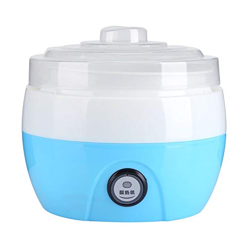 1L DIY Joghurt Maschine, automatische Joghurt-Tool, Kunststoff automatische Joghurt-Container(Blue)