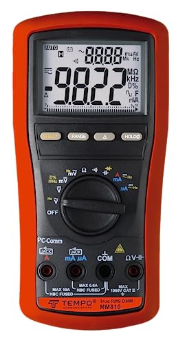Tempo Communications MM810 Hand-Multimeter digital CAT IV 1000V Anzeige (Counts): 9999