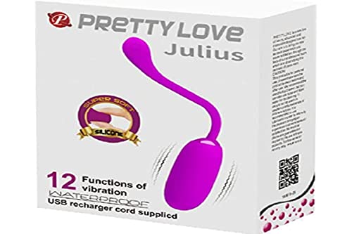 Pretty Love Julius Vibrations Ei, Deep Rose, 210 g