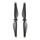 Zubehör für Drohnen 1 Paar Propellerblätter mit niedriger Release-Schnellfreisetzung Propeller 2 Blades for DJI Mavic Air Drohne RC 5332 Quadcopter -Zubehör (Color : Gold)