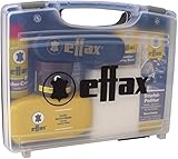 Effax Leder Pflege Koffer mit Stiefelpolitur, Ledergrip, Balsam, Ledercombi